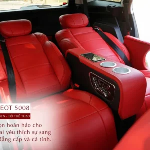 PEUGEOT 5008 – BROCHURE NÂNG CẤP NỘI THẤT ĐEN - ĐỎ THỂ THAO