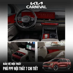 PPF bảo vệ nội thất New Kia Carnival 2024 2025