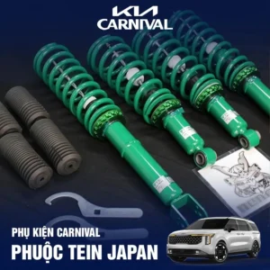Nâng cấp phuộc Tein Japan Kia Carnival 2024 2025 - Giải pháp giúp xe êm ái bớt chòng chành