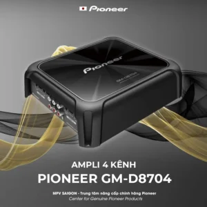 Pioneer - Ampli 4 kênh GM-D8704