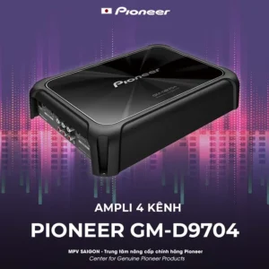 Pioneer - Ampli 4 kênh GM-D9704