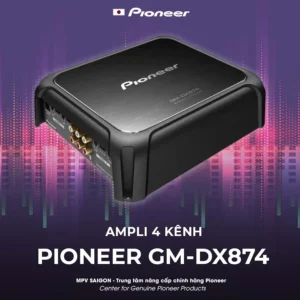 Pioneer - Ampli 4 kênh GM-DX874