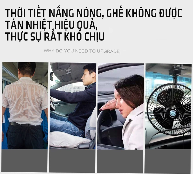Nâng cấp hệ thống quạt gió cho ghế