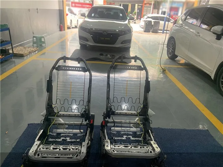 Nâng cấp massage hơi - massage rung ghế Hyundai Palisade