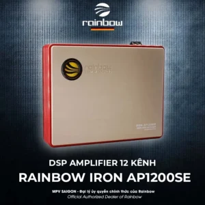 Rainbow Iron - AP1200SE -12 kênh DSP Amplifier