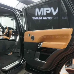 Bọc da ghế và nội thất Range Rover với thợ chuyên may nệm xe châu Âu