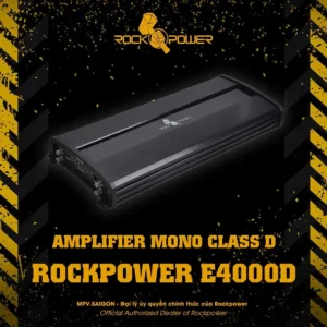 ROCKPOWER E4000D AMPLIFIER MONO CLASS D