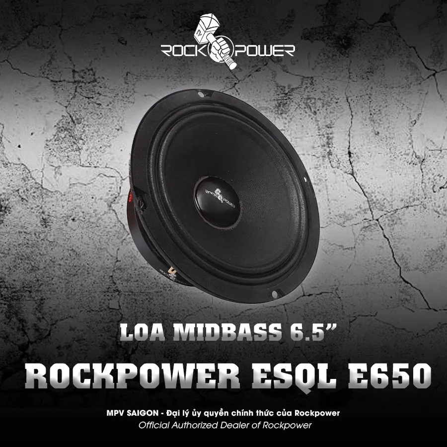 ROCKPOWER ESQL E650 LOA MIDBASS 6.5”