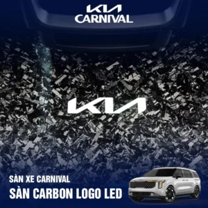 Sàn Carbon LOGO LED -KIA Carnival 2024 2025: báo giá cạnh tranh nhất