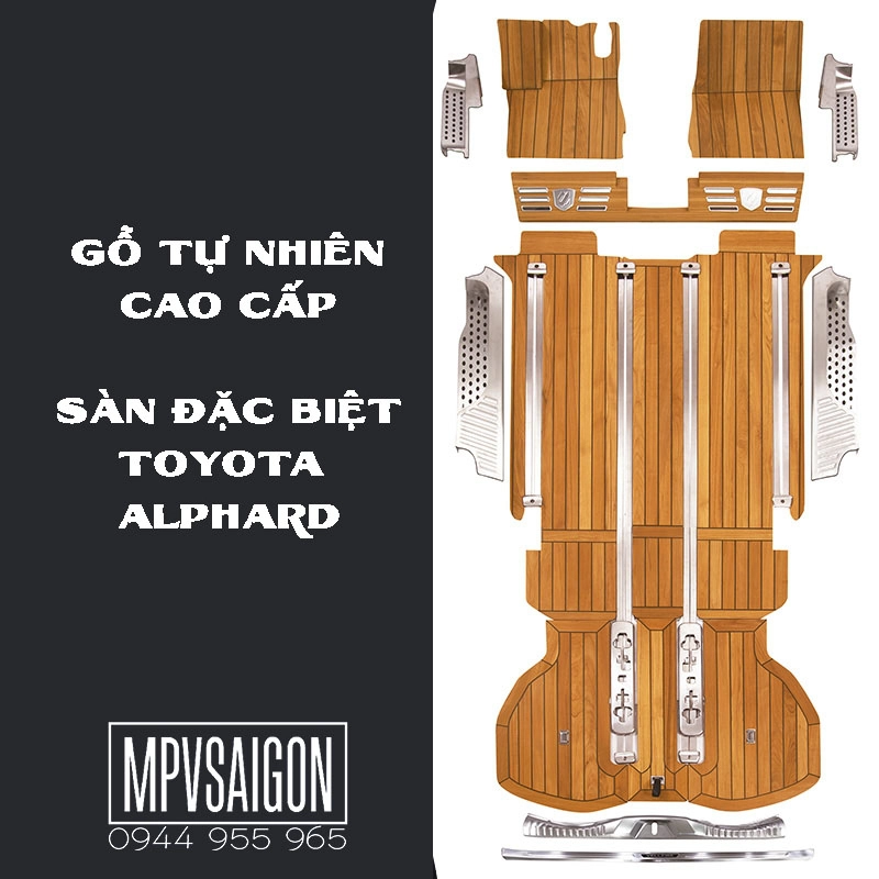 Sàn gỗ Toyota Alphard 30