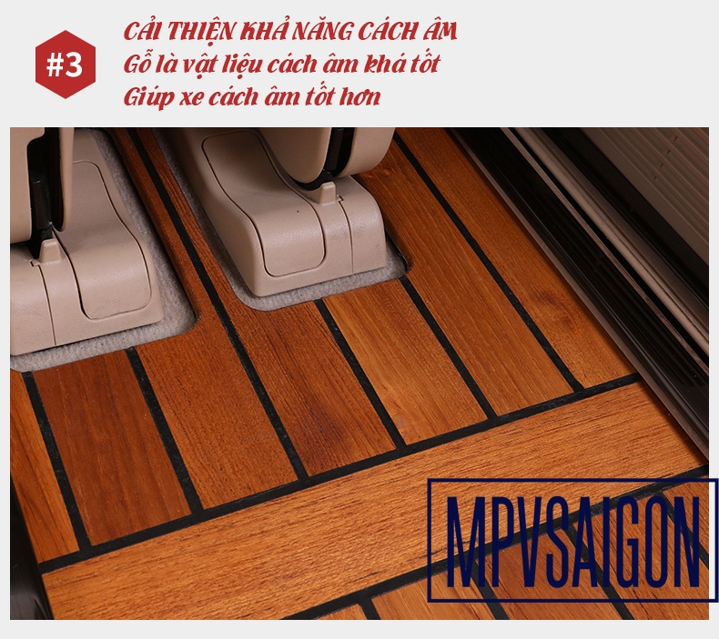 Sàn gỗ tự nhiên Toyota PREVIA