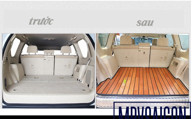 Sàn gỗ tự nhiên Toyota Land Cruiser Prado