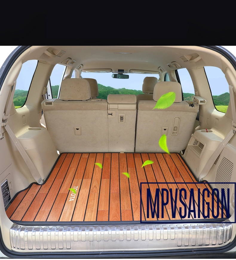 Sàn gỗ tự nhiên Toyota Land Cruiser Prado