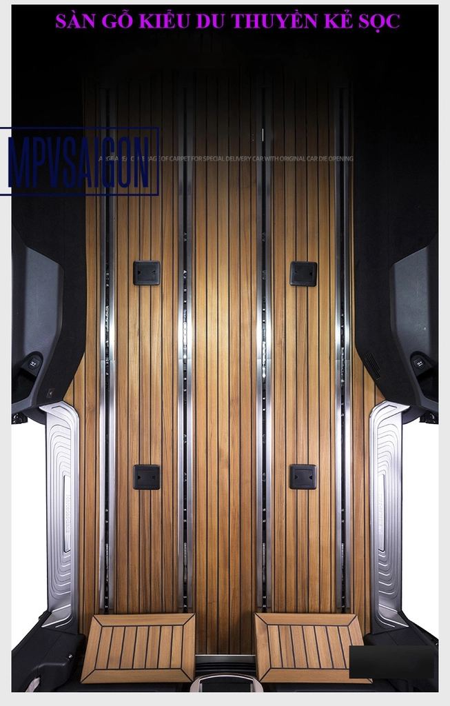 Sàn gỗ tự nhiên Mercedes Benz Vito V220 V250