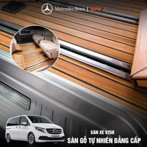 Sàn gỗ tự nhiên Mercedes Benz Vito V220 V250