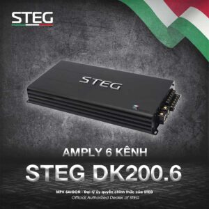 Amply 6 kênh STEG DK200.6