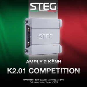 Amply 2 kênh STEG K2.01 COMPETITION