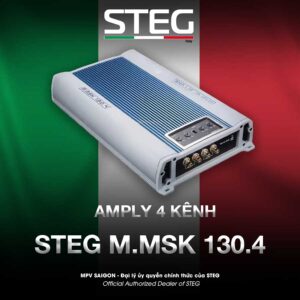 Amply 4 kênh STEG M.MSK 130.4
