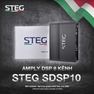 Amply DSP Steg SDSP10 8 kênh