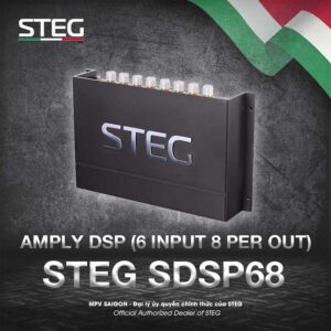 Amply DSP STEG SDSP68 (6 input 8 per out)