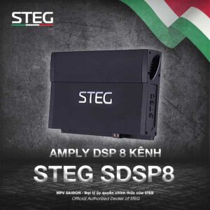 Amply DSP STEG SDSP8 8 kênh