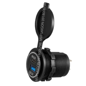 Tẩu sạc nhanh USB dành cho ô tô xe máy QC3.0 PD3.0