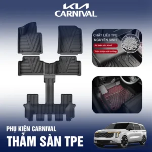 Thảm sàn TPE cho xe KIA Carnival 2024 2025