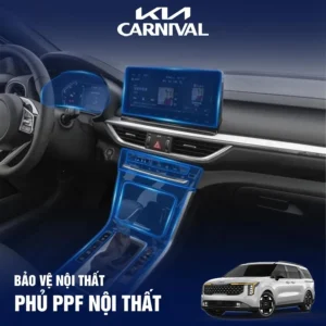 Thi công dán PPF nội thất KIA Carnival 2020-2022 2024 2025