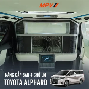 TOYOTA ALPHARD NÂNG CẤP BẢN 4 CHỖ LM CÓ VÁCH NGĂN