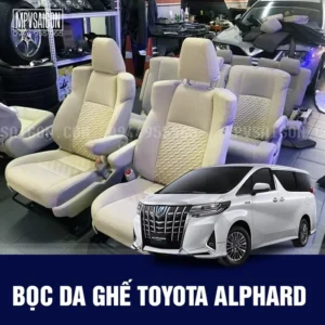 TOYOTA – TỔNG HỢP GÓI BỌC DA & ĐỔI MÀU NỘI THẤT CHO CÁC DÒNG XE TOYOTA TẠI MPVSAIGON