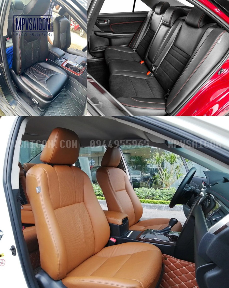 TOYOTA – TỔNG HỢP GÓI BỌC DA & ĐỔI MÀU NỘI THẤT CHO CÁC DÒNG XE TOYOTA TẠI MPVSAIGON