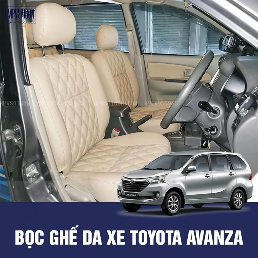 TOYOTA – TỔNG HỢP GÓI BỌC DA & ĐỔI MÀU NỘI THẤT CHO CÁC DÒNG XE TOYOTA TẠI MPVSAIGON