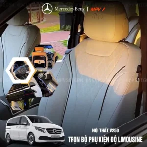 Trọn bộ phụ kiện độ Limousine cho Mercedes Benz V250