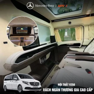 Vách ngăn thương gia Mercedes Benz V250