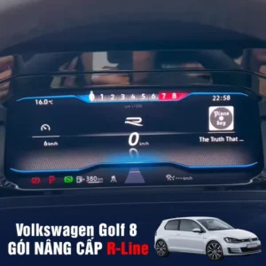 Volkswagen Golf 8 với gói nâng cấp R-Line: Đẳng cấp thể thao và công nghệ hiện đại