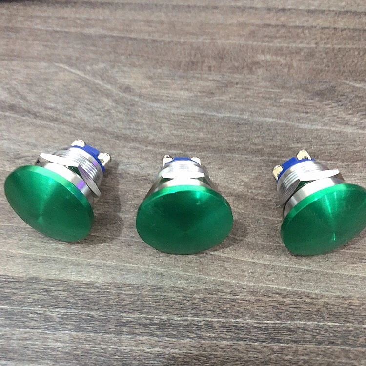 Công tắc 16mm đầu nấm