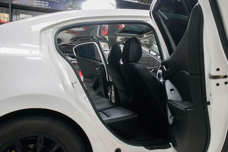 BỌC DA & ĐỔI MÀU NỘI THẤT MAZDA TẠI MPVSAIGON