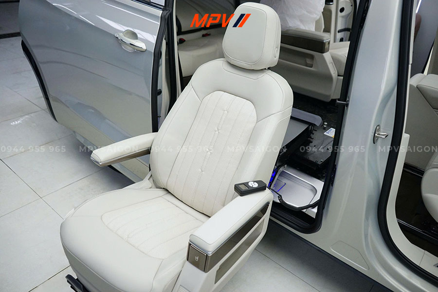 COMBO NÂNG CẤP TIỆN NGHI GIA ĐÌNH: GHẾ NÂNG HẠ XOAY, GIƯỜNG BĂNG BA VÀ SÀN CARBON